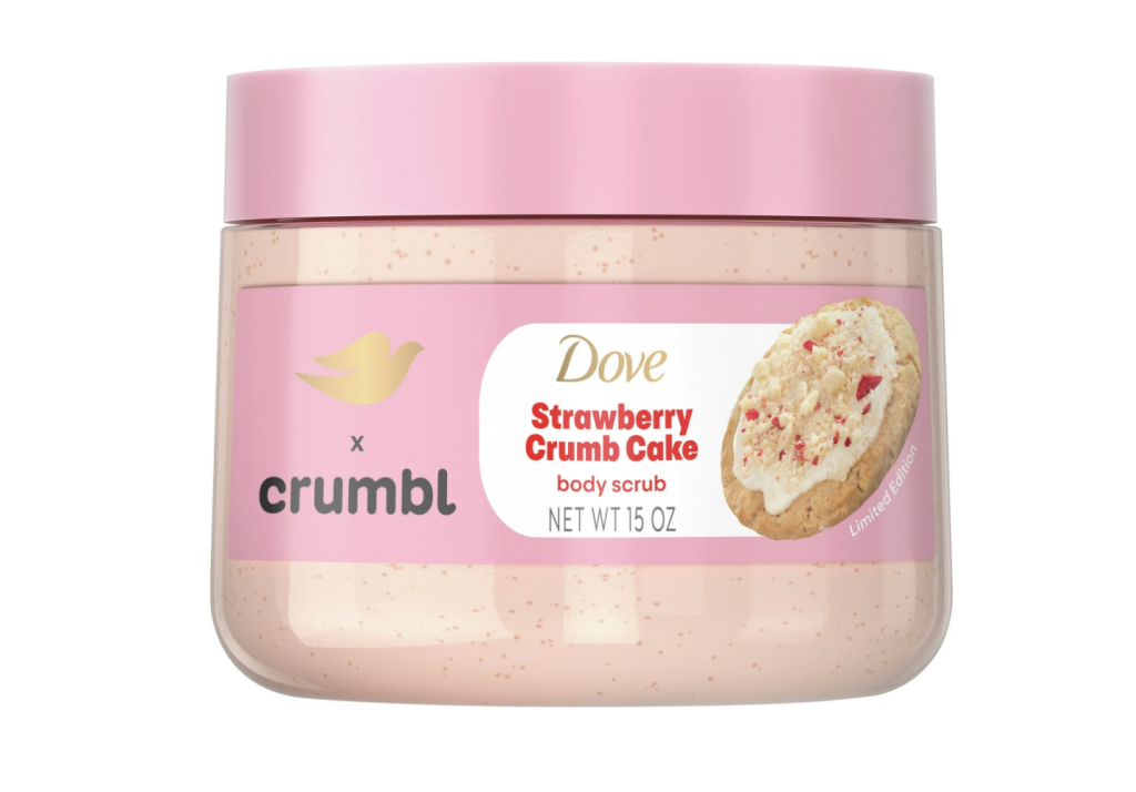 DOVE Strawberry Crumb Cake Body Scrub