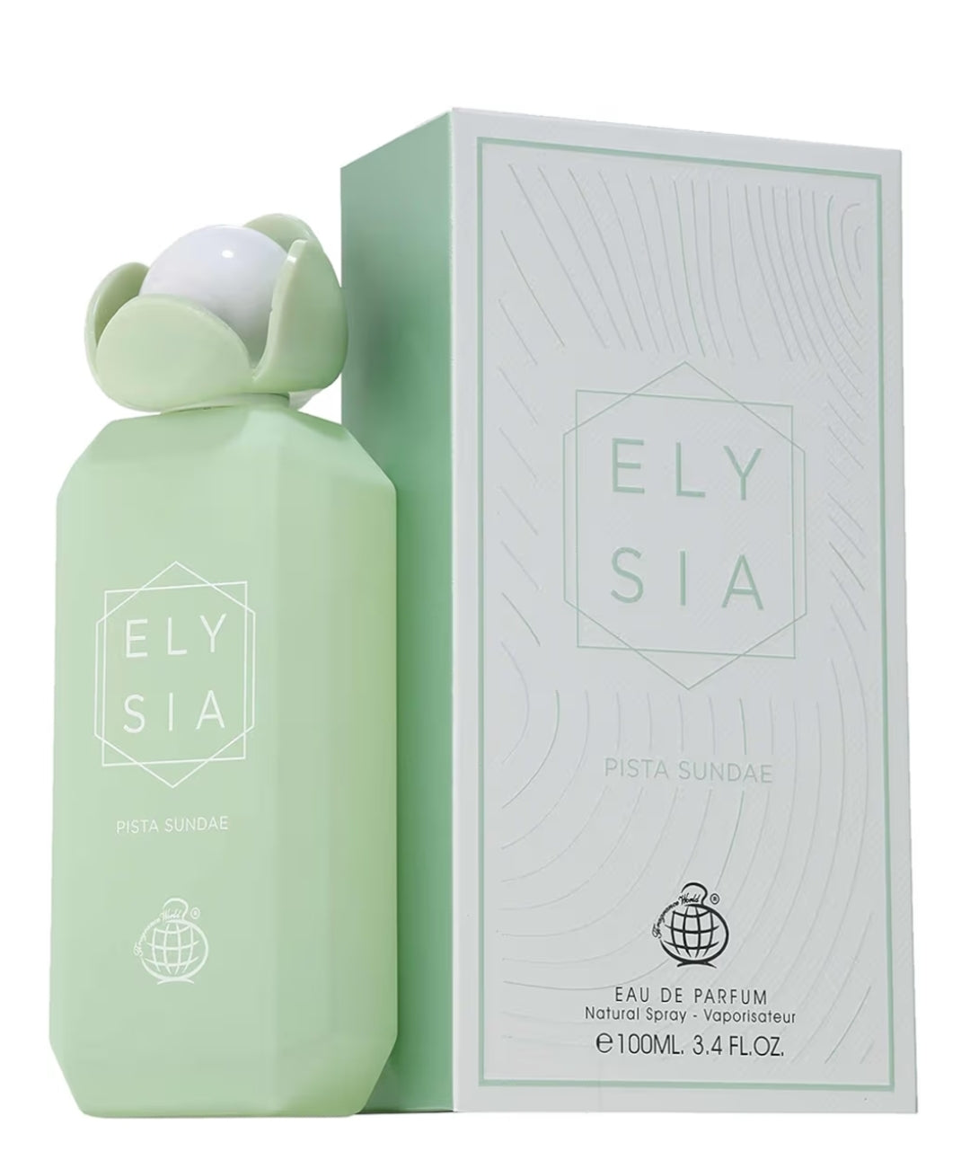 FRAGRANCE WORLD ELYSIA Pista Sundae 10ml Decant Spray