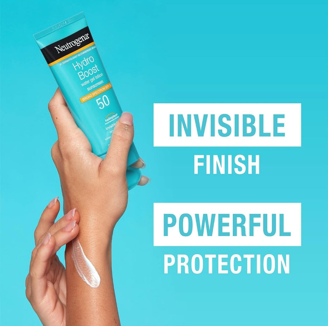 Neutrogena Hydro Boost Moisturizing Water Gel Sunscreen SPF50