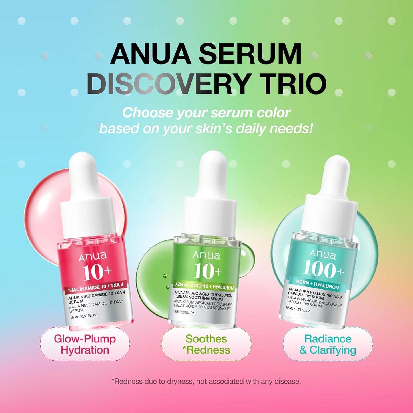 ANUA Serum Discovery Trio