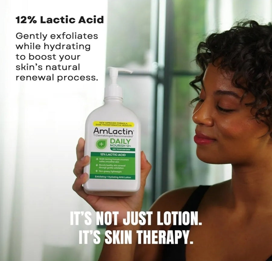 AMLACTIN Alpha-Hydroxy Therapy Daily Moisturizing Body Lotion, 7.9 Oz