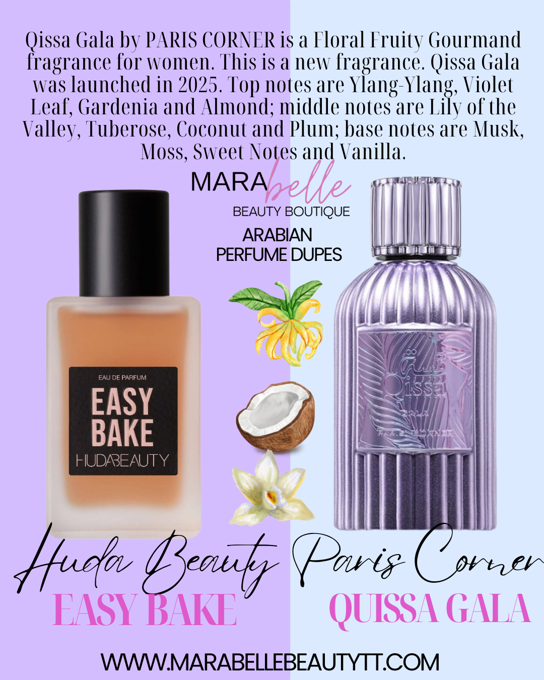 PARIS CORNER Quissa Gala Eau de Parfum 10ml Decant Spray