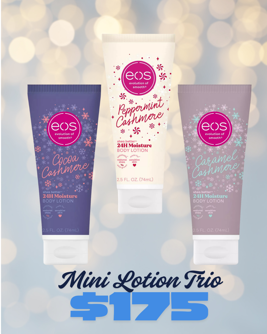 EOS Holiday Mini Lotion Trio