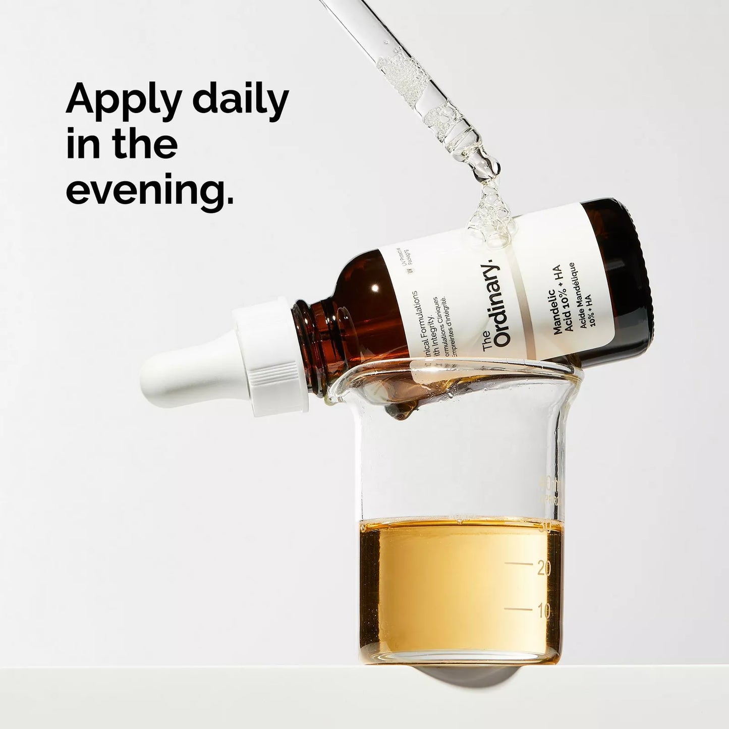 THE ORDINARY Mandelic Acid 10% + HA Gentle Facial Exfoliating Serum for Hydration