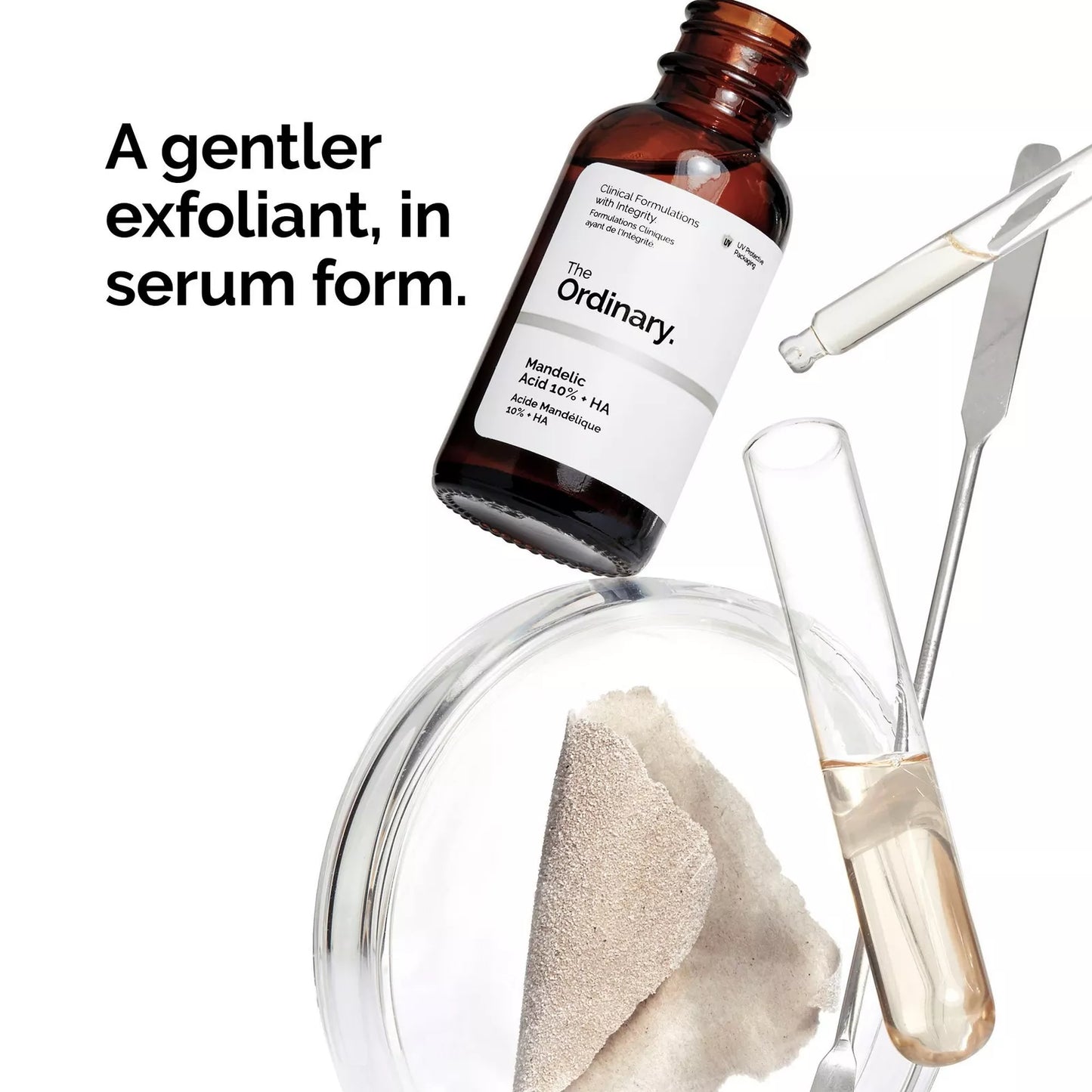 THE ORDINARY Mandelic Acid 10% + HA Gentle Facial Exfoliating Serum for Hydration
