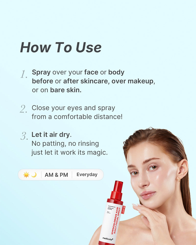 MEDICUBE Hypochlorous Acid Power Soothing Spray
