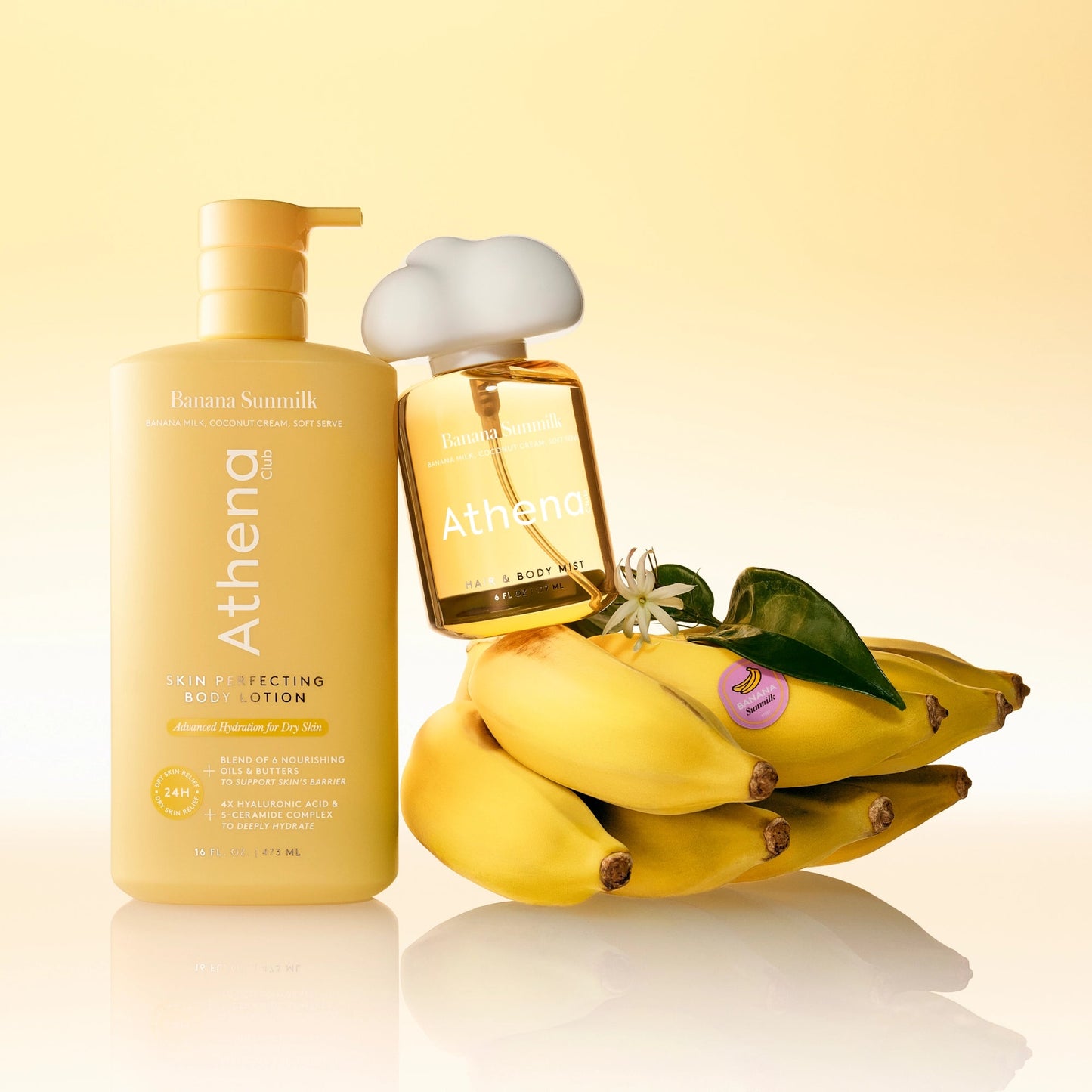 ATHENA CLUB Banana Sunmilk Body Lotion *PREORDER*