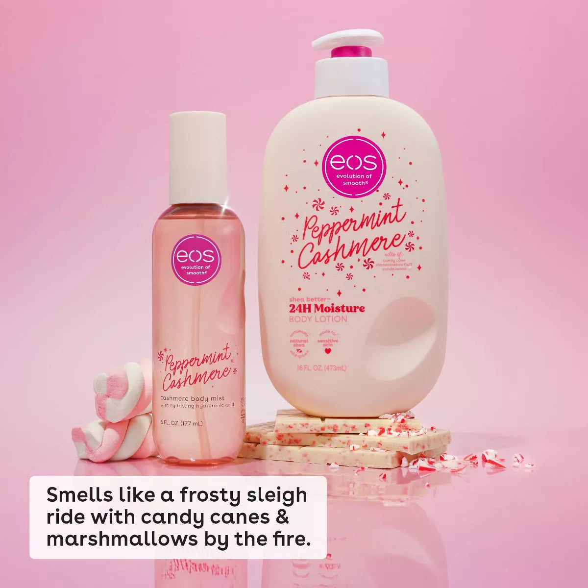 EOS Peppermint Cashmere Mini Body Lotion