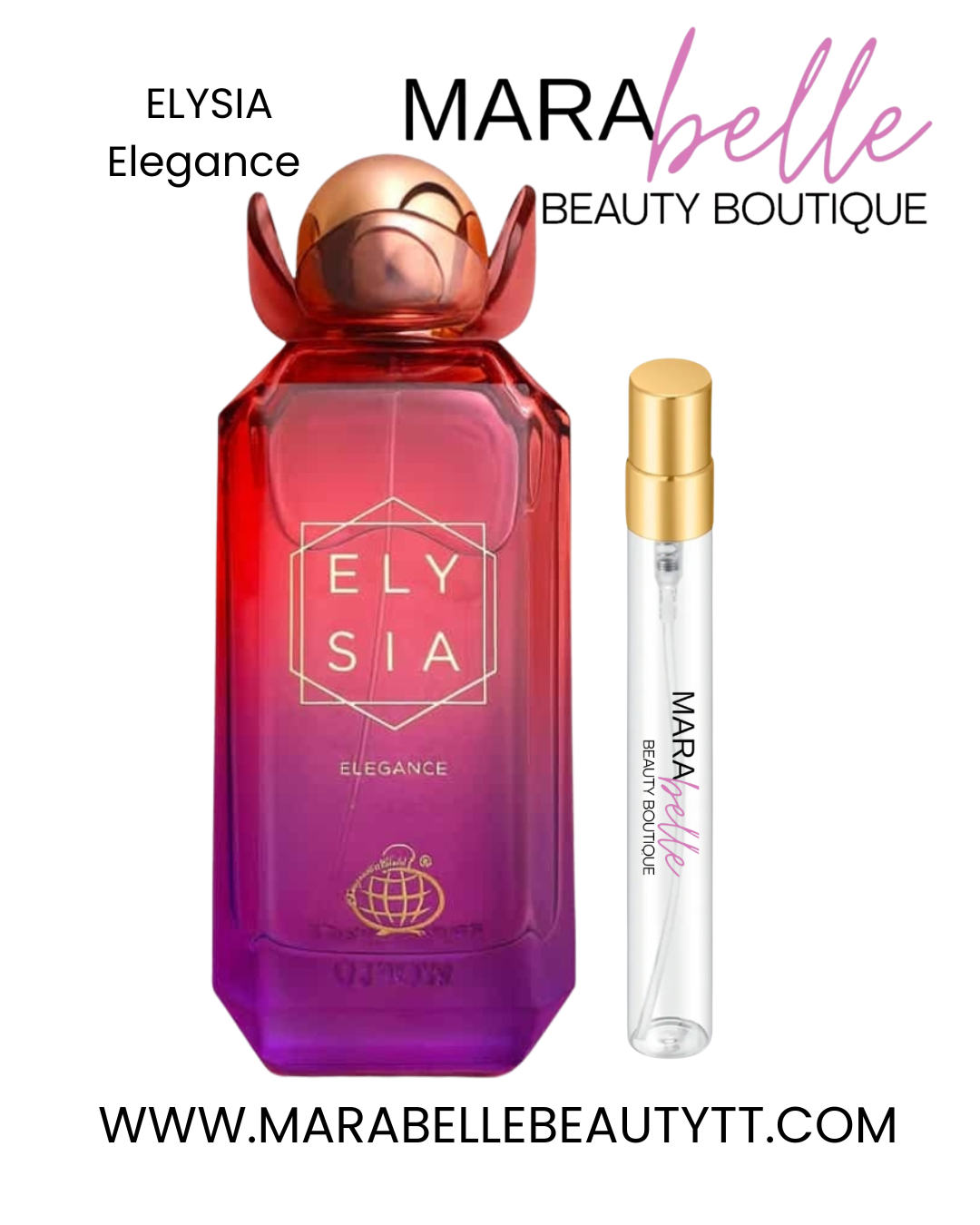 FRAGRANCE WORLD Elysia Elegance Eau de Parfum 10ml Decant Spray