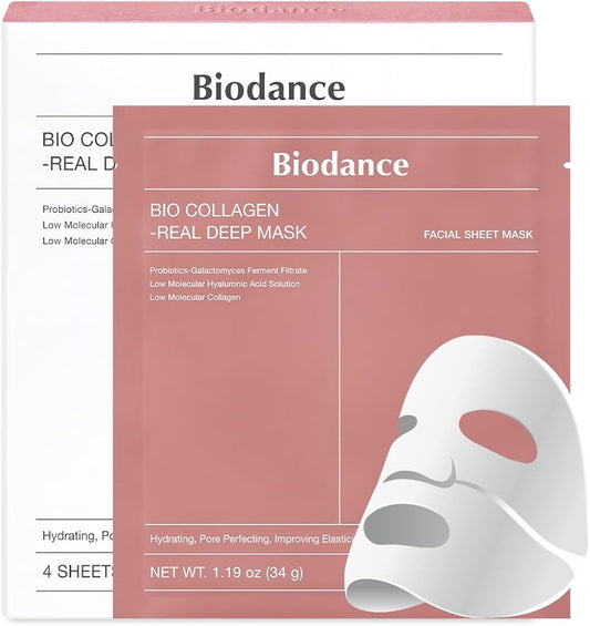 BIODANCE Bio Collagen Real Deep Mask-4 pack