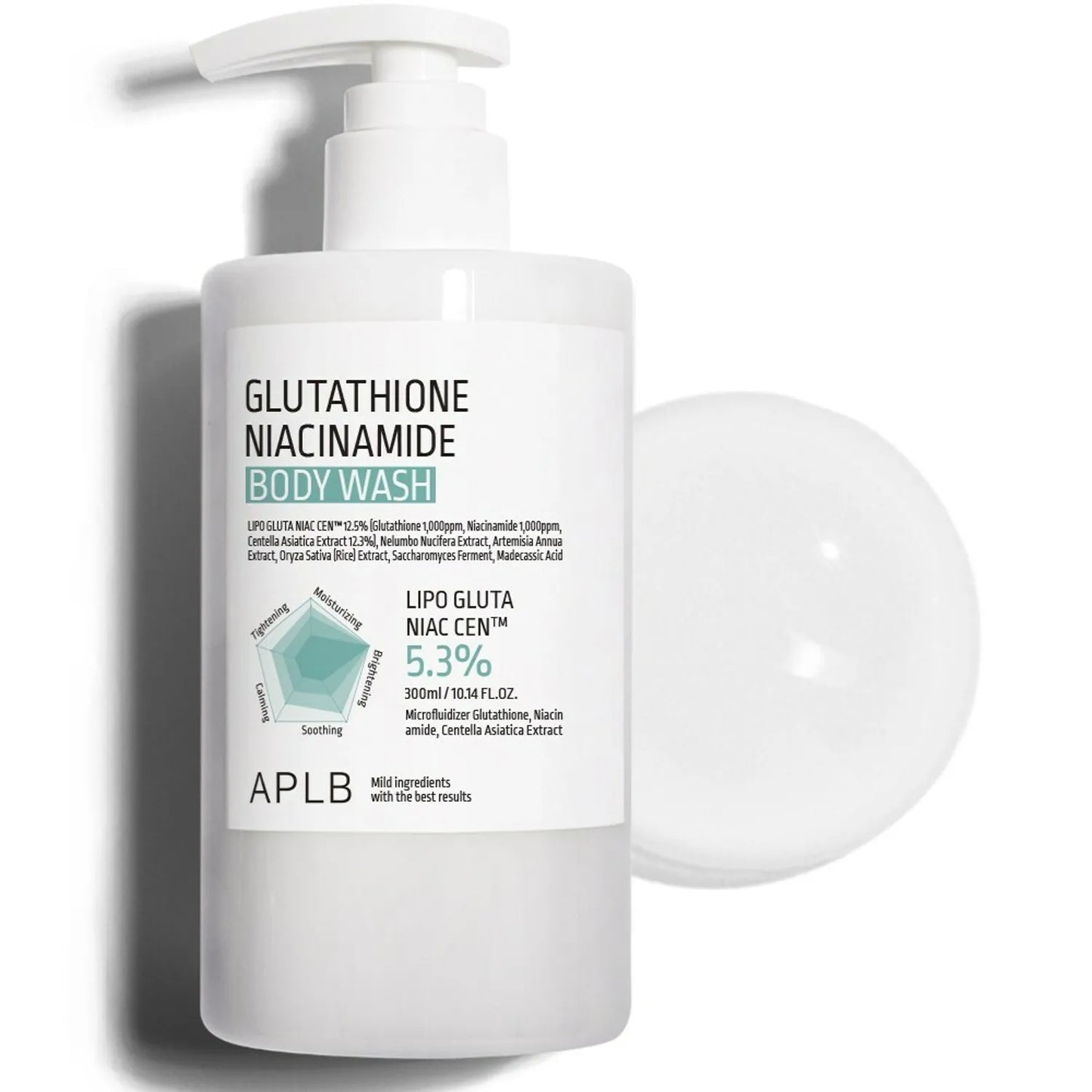 APLB - Glutathione Niacinamide Body Wash 300mL