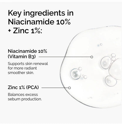 THE ORDINARY Niacinamide 10% Zinc 1% Serum 30ml