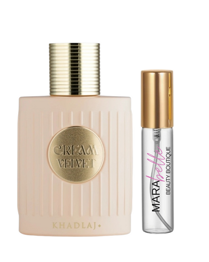 KHADLAJ Cream Velvet Extrait de Parfum 10ml Decant Spray