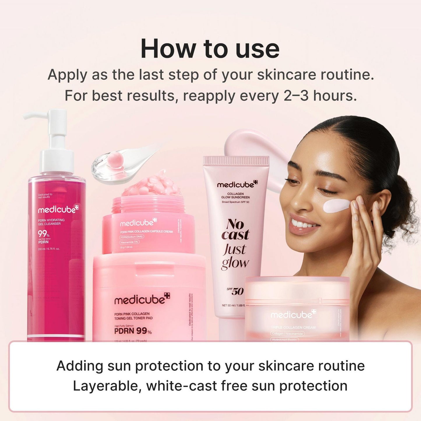 MEDICUBE Collagen Glow Sunscreen SPF 50