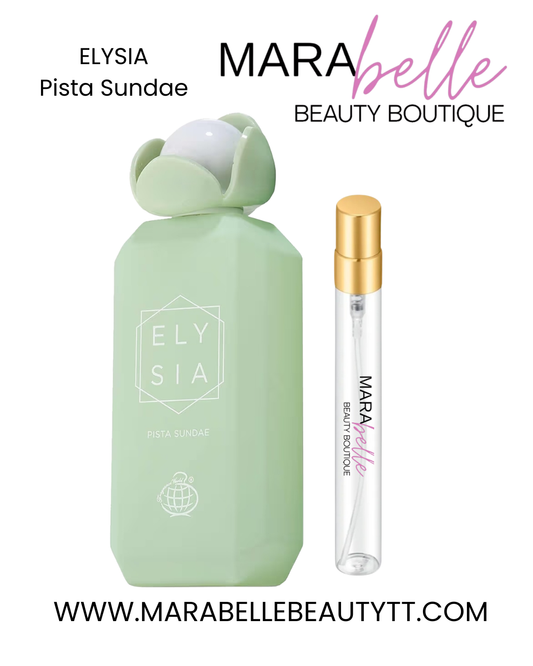 FRAGRANCE WORLD ELYSIA Pista Sundae 10ml Decant Spray