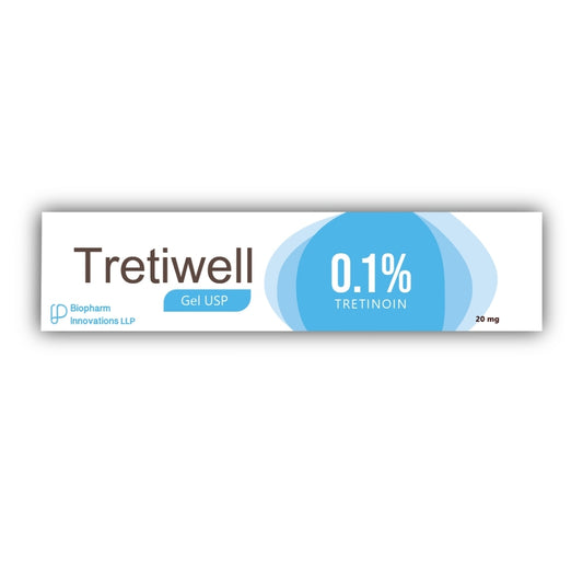 TRETIWELL Tretinoin Gel 0.1%(20gm)