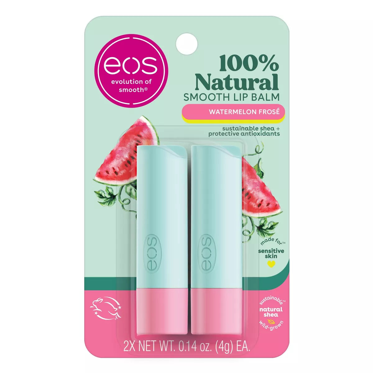 EOS Watermelon Frosé Lip Balm 2-Pack