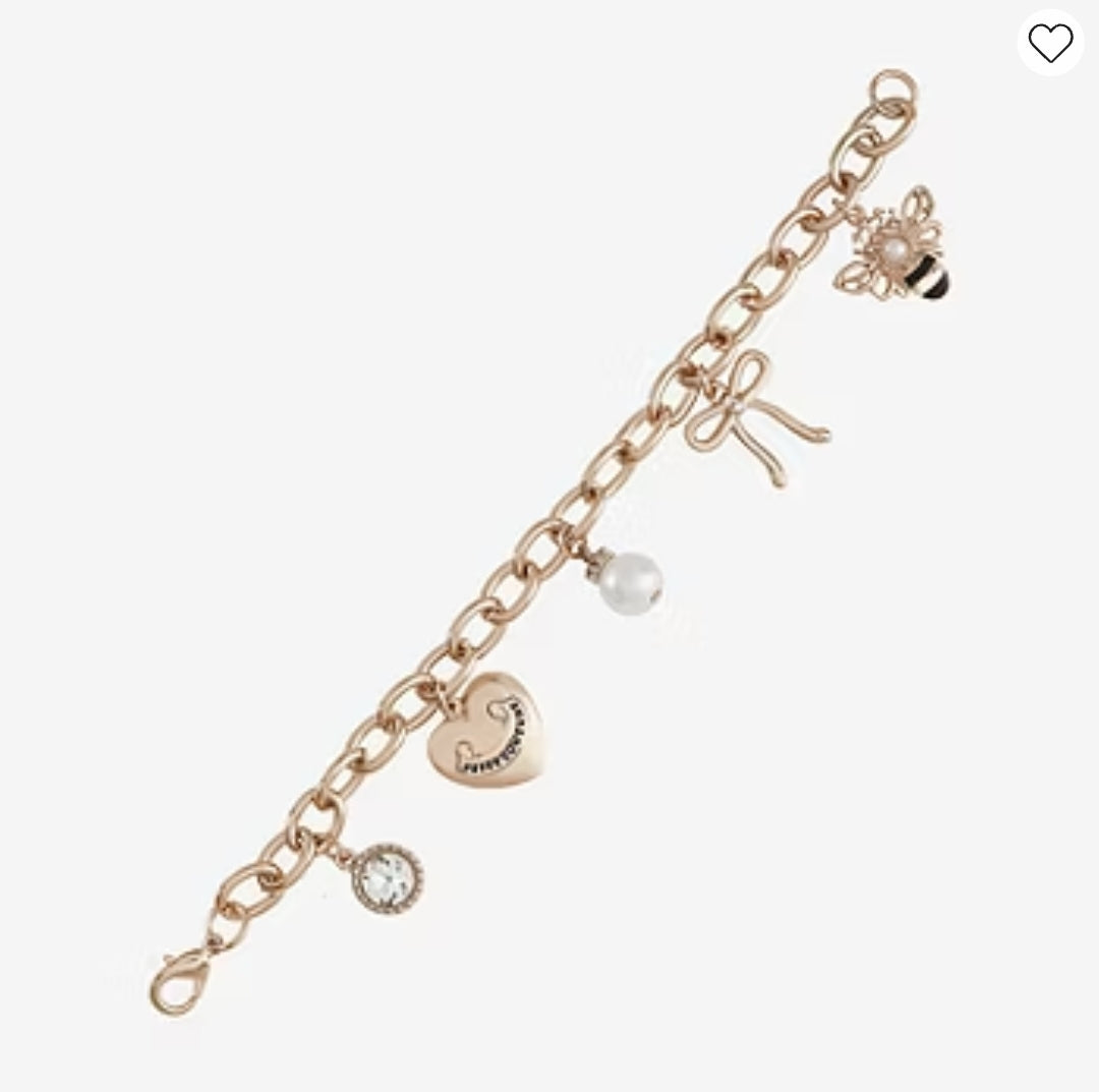 JUICY COUTURE Queen Bee Charm Bracelet