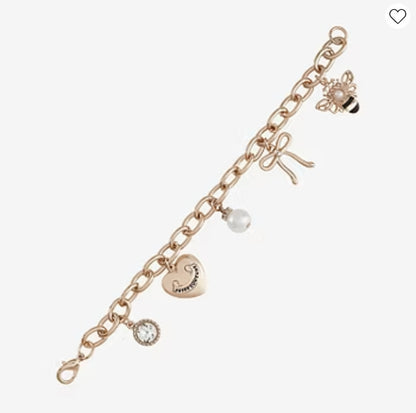 JUICY COUTURE Queen Bee Charm Bracelet