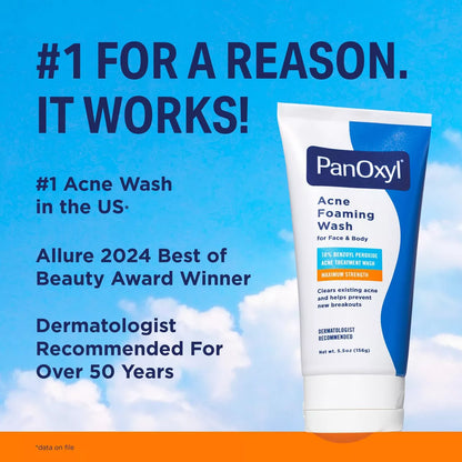 PANOXYL 10% Acne Foaming Wash 5.5oz