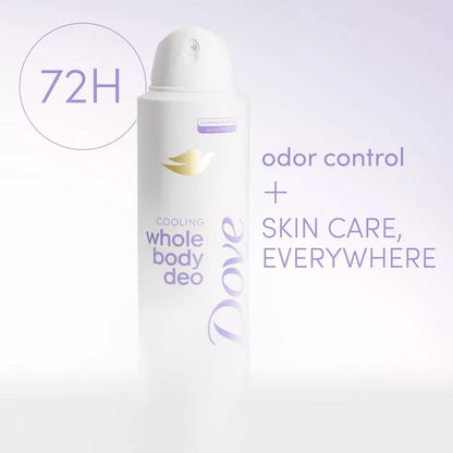 DOVE Whole Body Deodorant Coconut & Vanilla 4oz