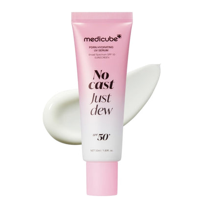 MEDICUBE Just Dew PDRN Hydrating UV Sun Serum SPF 50