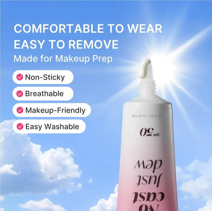 MEDICUBE Just Dew PDRN Hydrating UV Sun Serum SPF 50