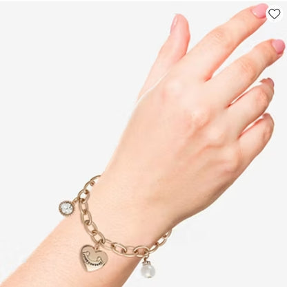 JUICY COUTURE Queen Bee Charm Bracelet