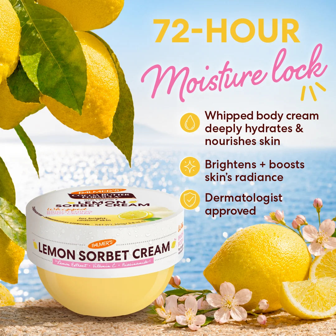 PALMERS Lemon Sorbet Cream Whipped Brightening Cream
