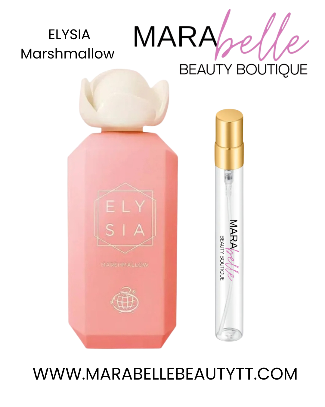 FRAGRANCE WORLD Elysia Marshmallow Perfume 10m Decant Spray