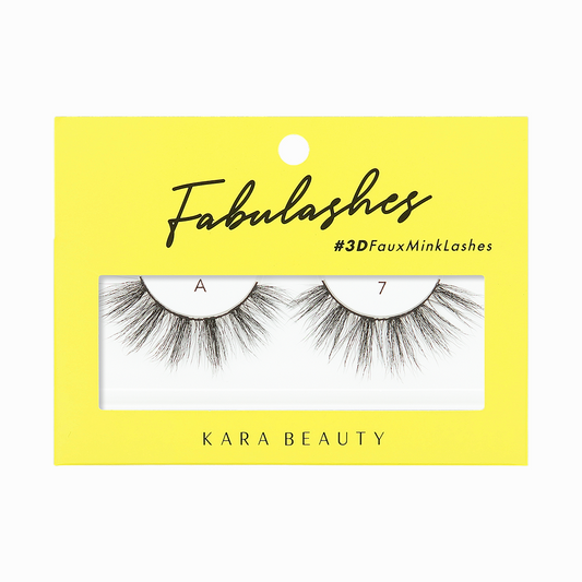KARA BEAUTY Fabulashes 3D Faux Mink False Eyelashes Style A7