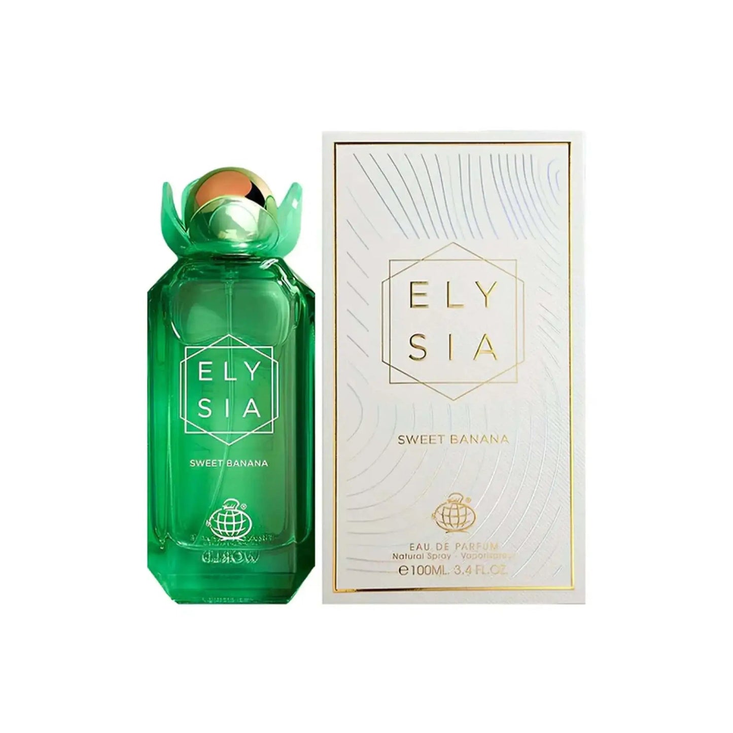 FRAGRANCE WORLD Elysia Sweet Banana EDP 3.4oz