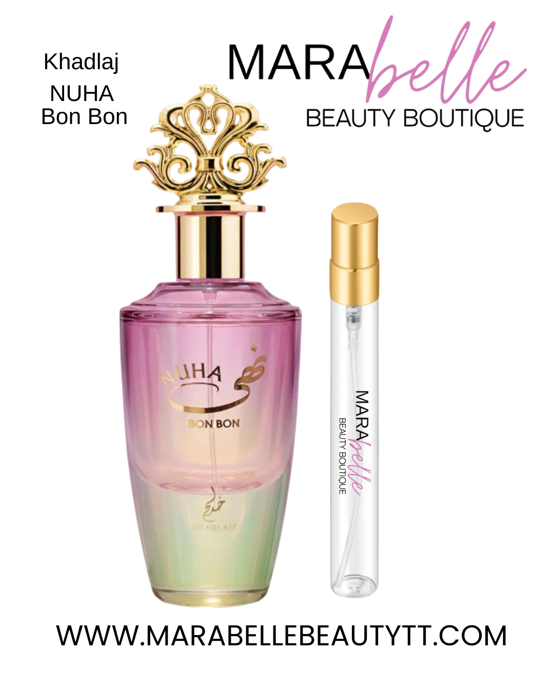 KHADLAJ Nuha Bon Bon Eau de Parfum 10ml Decant Spray