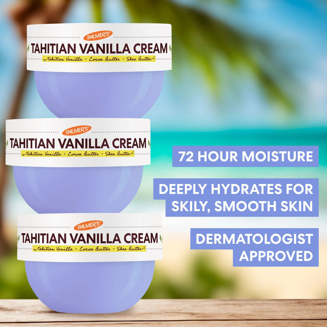 PALMER'S Tahitian Vanilla Whipped Body Cream