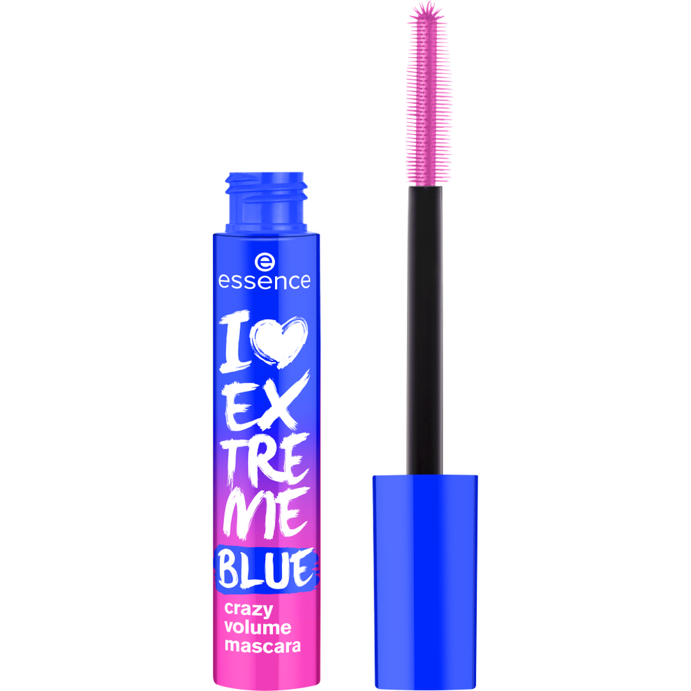 ESSENCE Crazy Volume Mascara-I LOVE EXTREME BLUE