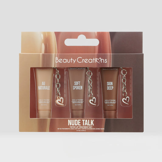 BEAUTY CREATIONS Tinted Lip Treatment Set-Nude Talk