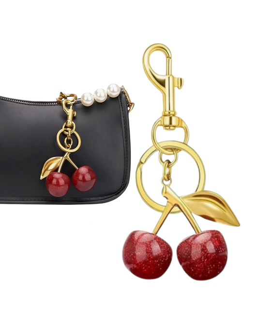 Cherry Bag Charm & Keychain