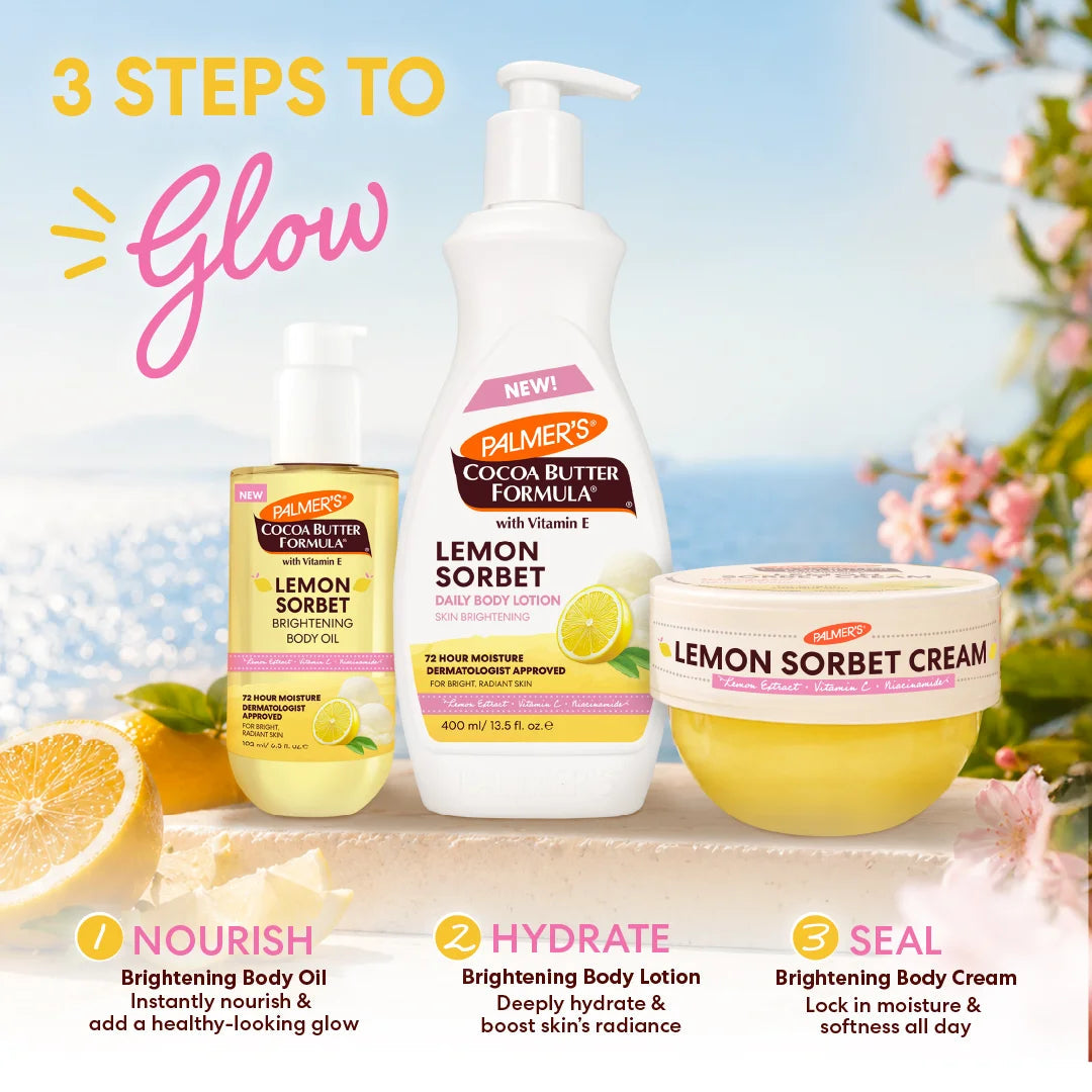 PALMERS Lemon Sorbet Brightening Body Oil