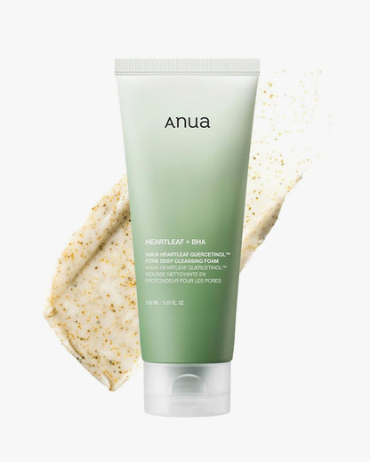 ANUA Heartleaf Quercetinol Pore Deep Cleansing Foam