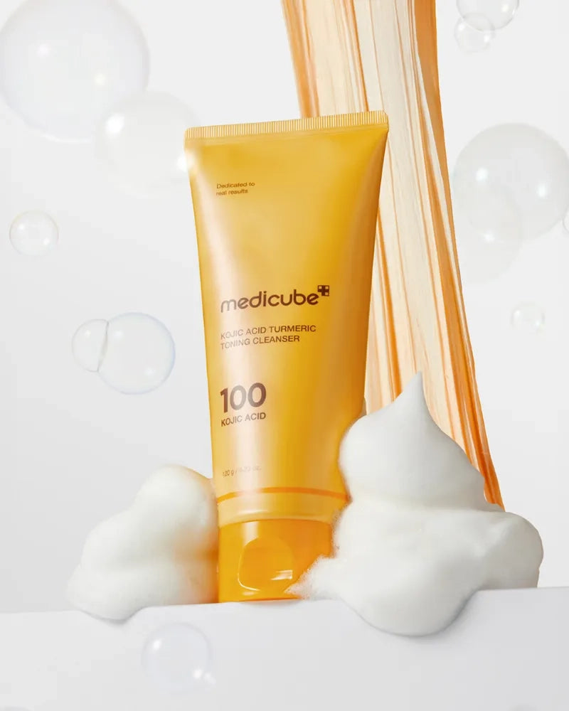 MEDICUBE Kojic Acid Turmeric Toning Cleanser
