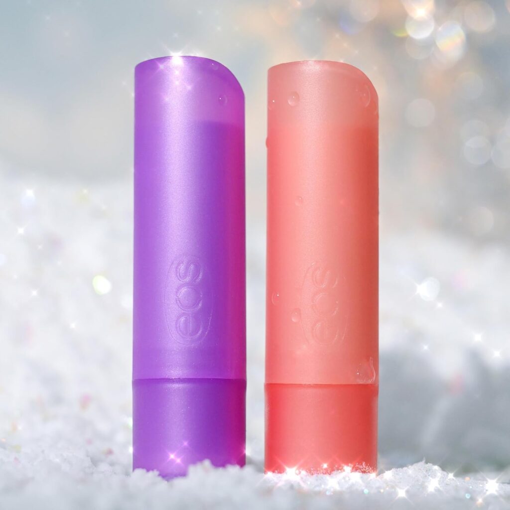 EOS Holiday Lip Balm Gift- Cranberry Joy & Merry Berry 2 pack