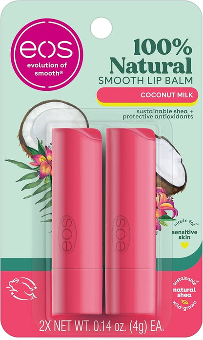 EOS Coconut Milk Lip Balm 2-Pack