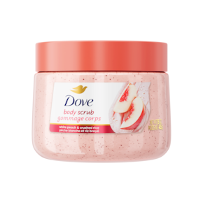 DOVE White Peach & Crushed Rice Body Scrub