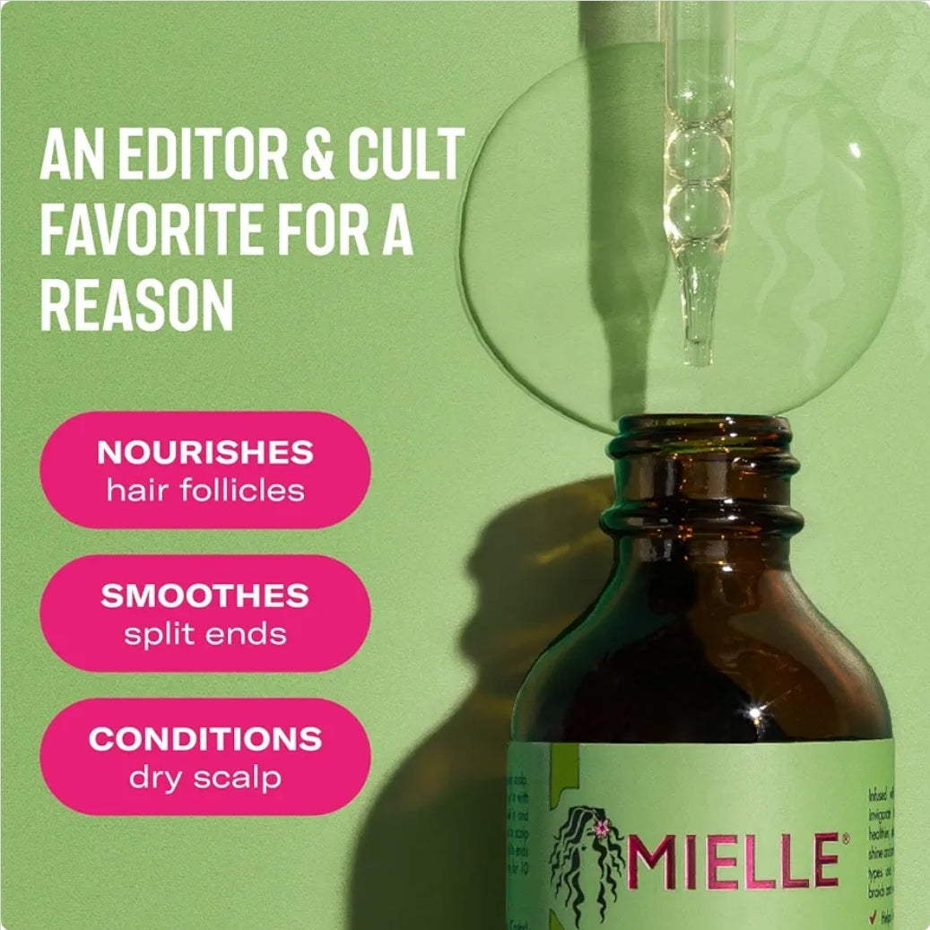 MIELLE Rosemary Mint Scalp & Hair Strengthening Oil