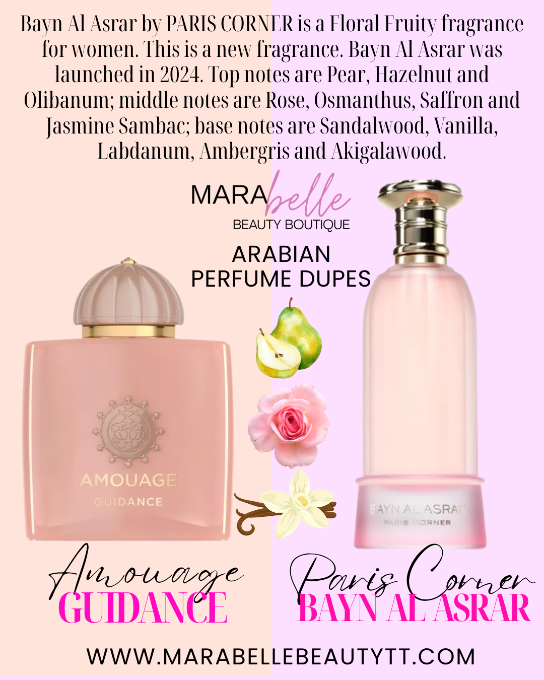 PARIS CORNER Bayn AL Asrar 10ml Decant Spray