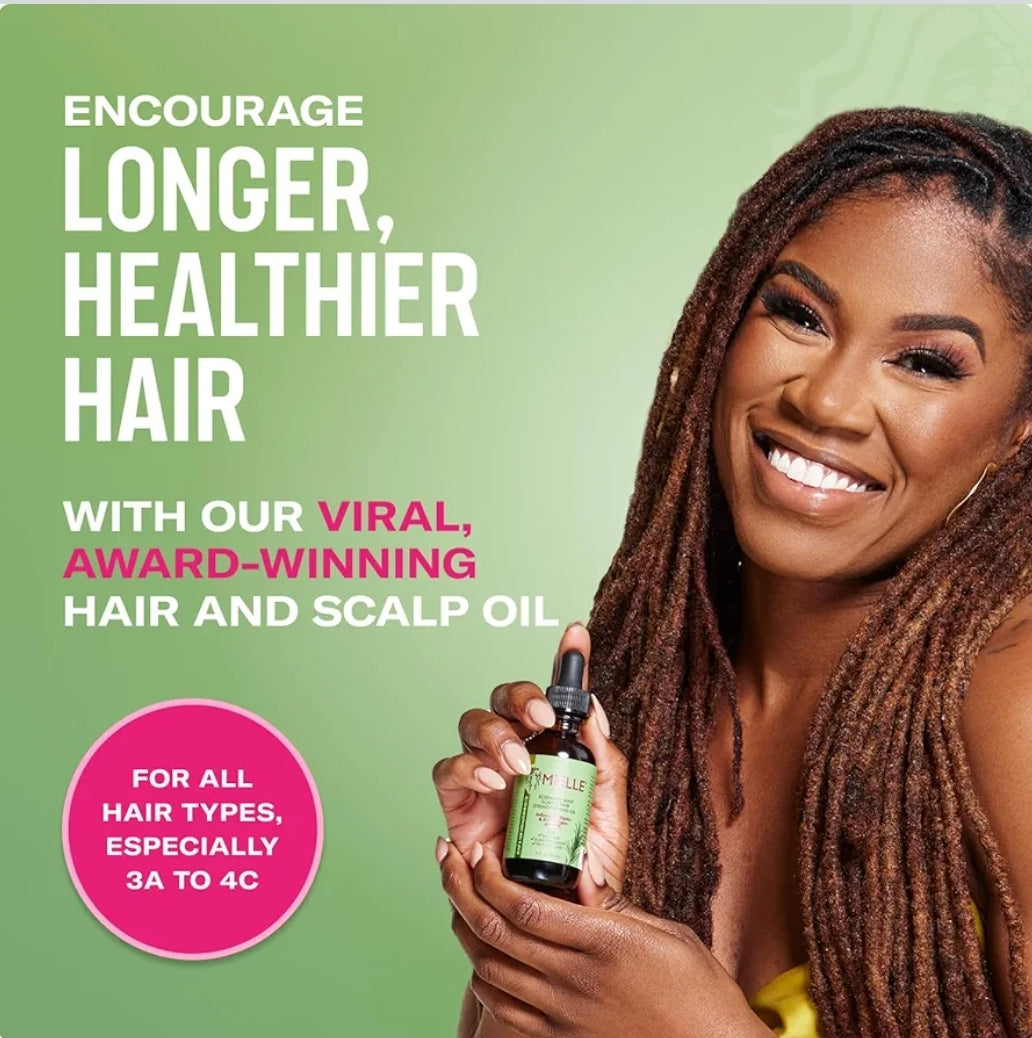 MIELLE Rosemary Mint Scalp & Hair Strengthening Oil