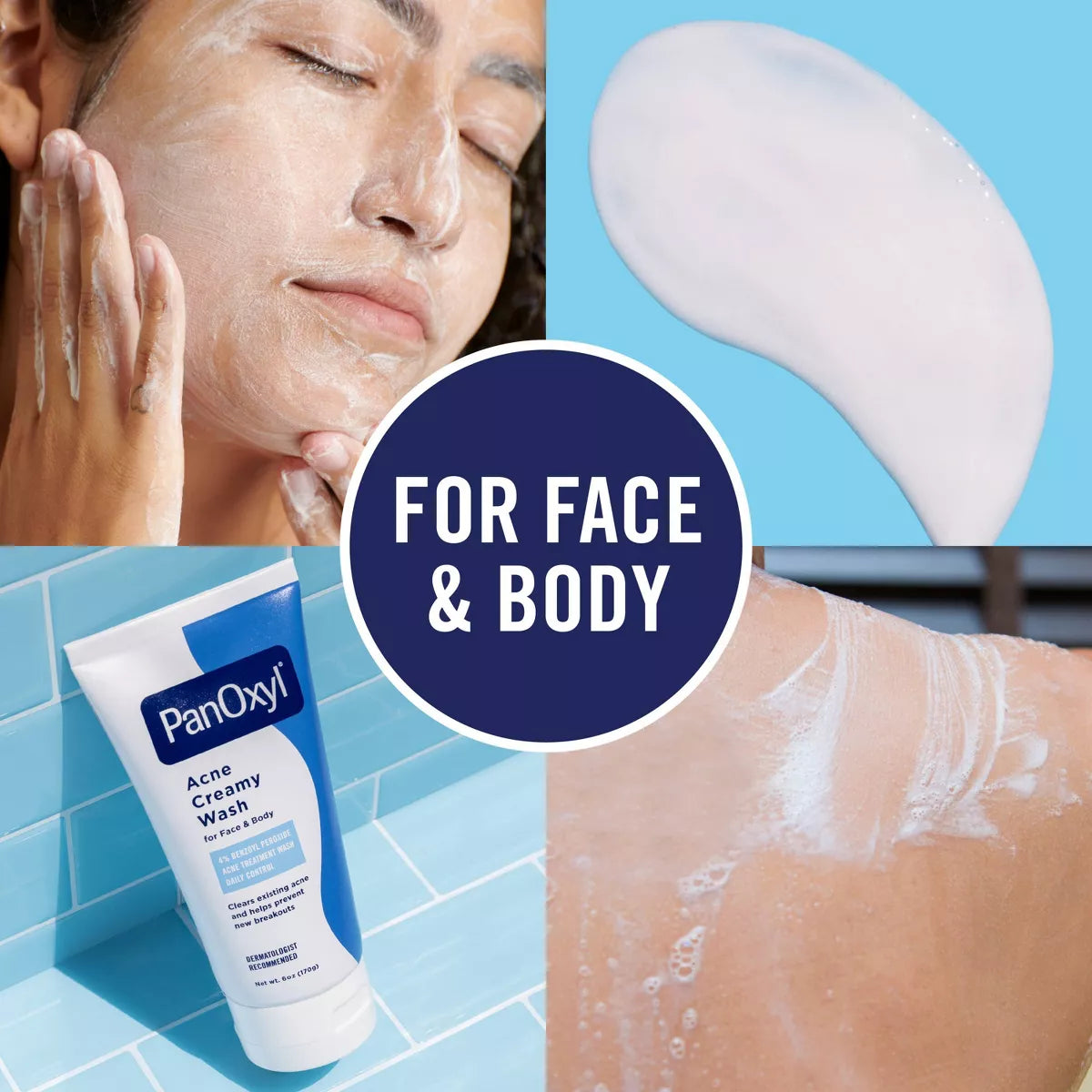 PANOXYL 4% Acne Creamy Wash 6oz