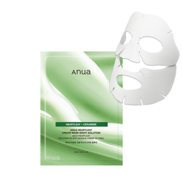 ANUA Heartleaf Cream Sheet Mask Night Solution (1ea)