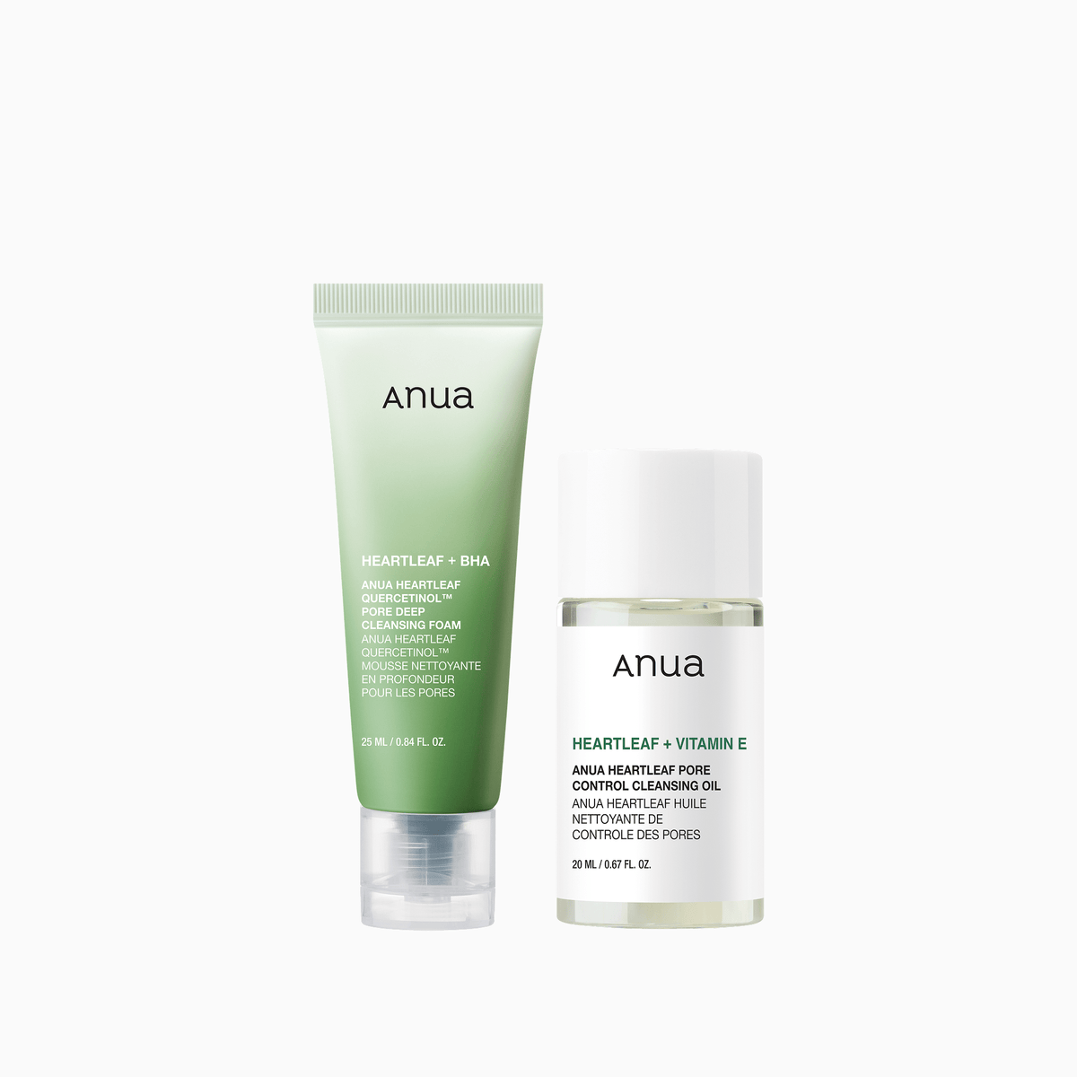 ANUA Travel Size Cleansing Duo