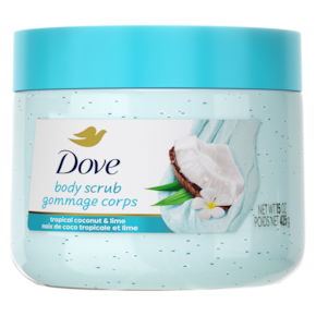 DOVE Tropical Coconut & Lime Body Scrub